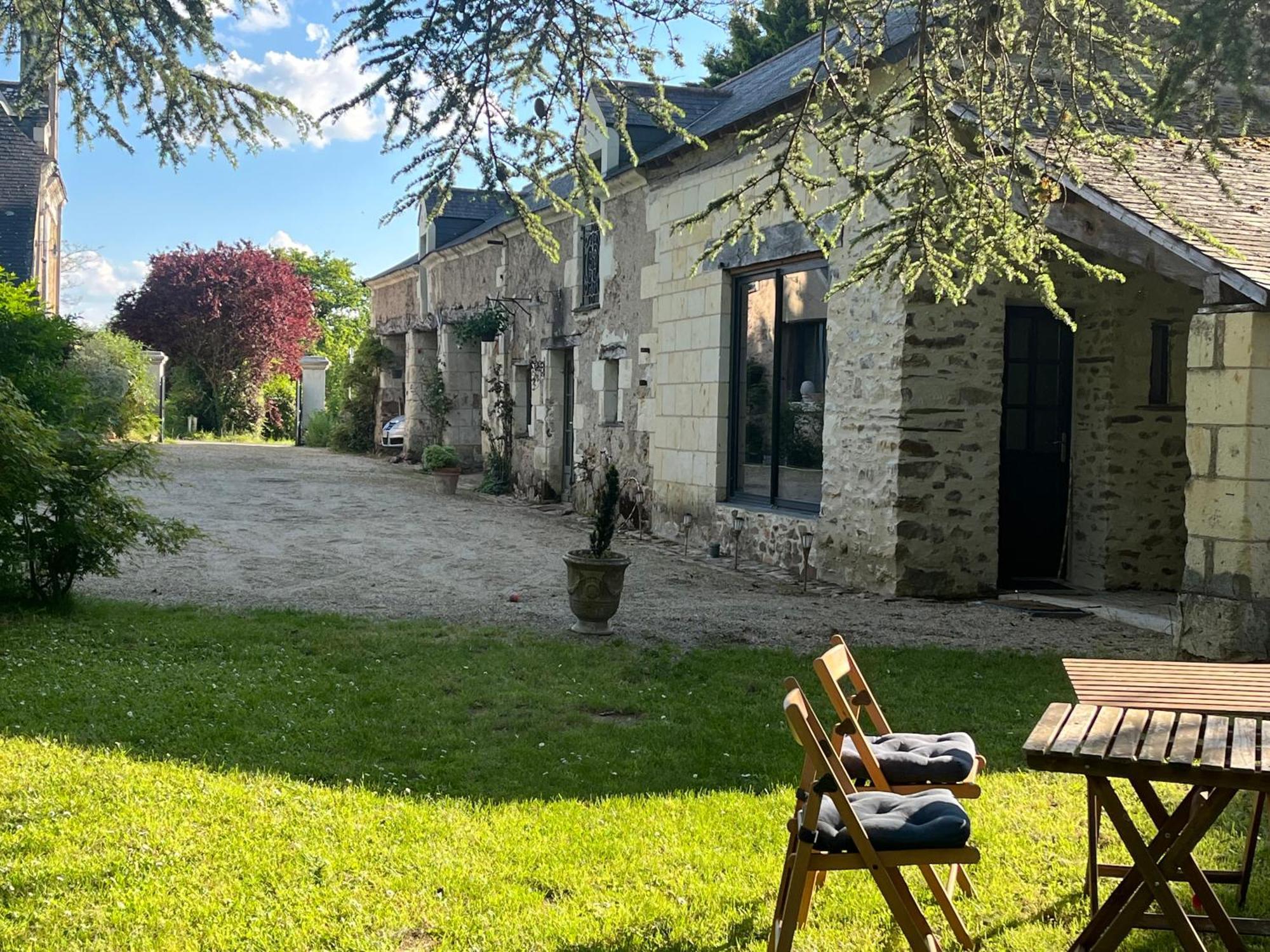 Maison De Charme Saint-Saturnin-sur-Loire Extérieur photo